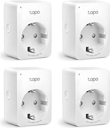 TP-LINK v1 Smart Μονόπριζο 4τμχ