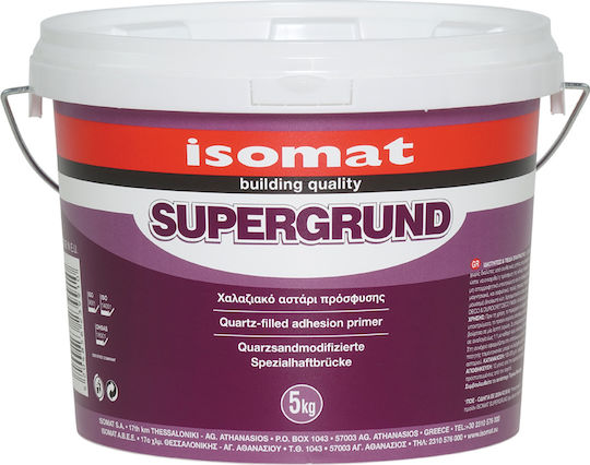Isomat Isomat Supergrund Grundierung Grundierung zur Erzeugung von Rauheit Rot Geeignet für Baumaterialien 5kg