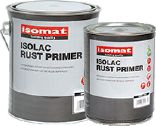 Isomat Isolac Rust Primer Αστάρι Κατάλληλο για Μέταλλο 0.75lt