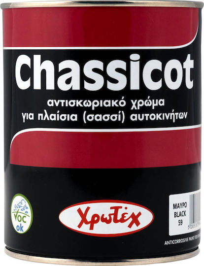 Χρωτέχ Αντισκωριακό Χρώμα Chassicot 2.5lt Γκρι
