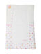 Bebe Stars Soft Changing Pad Cupcake made of Fabric White 48x80cm