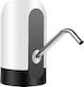 Pompa de apă pentru bucătărie Cu baterie din plastic Argint