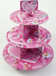 Cupcake Stand Party Porcelain Gold