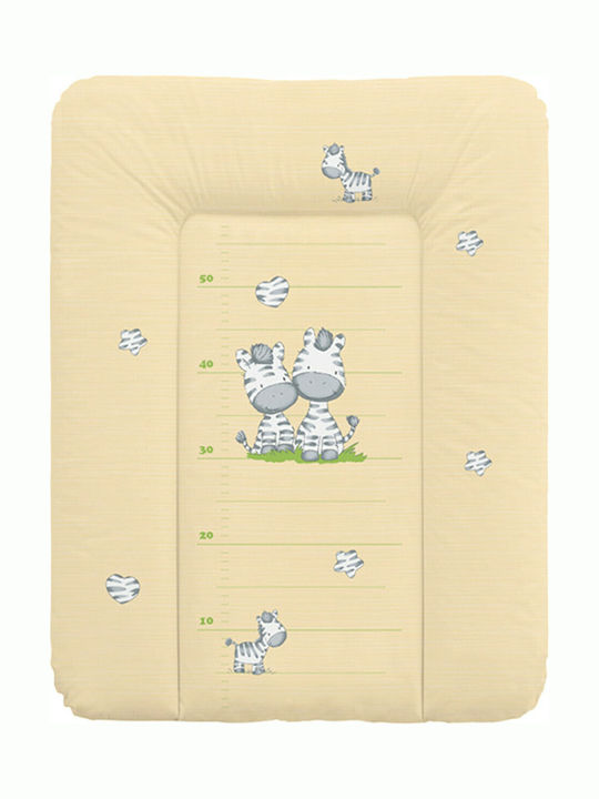 Lorelli Soft Changing Pad din plastic Zebra Yellow 50x70cm