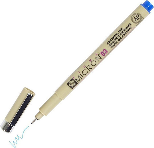 Sakura Sakura Pigma Micron 03 Zeichenmarker 0.35mm Blau