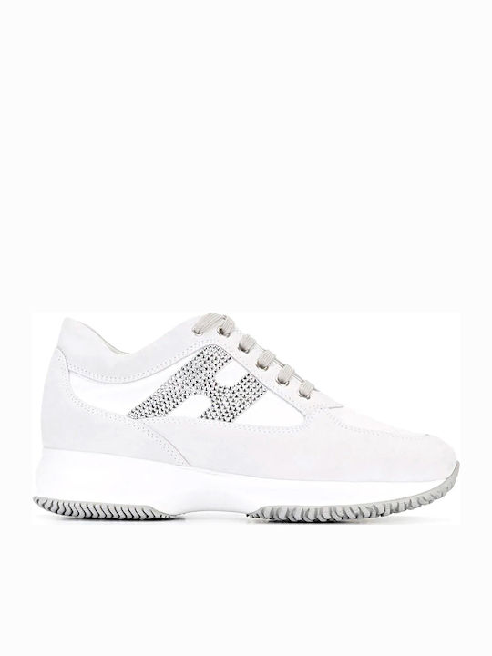 Hogan Interactive Γυναικεία Sneakers Λευκά