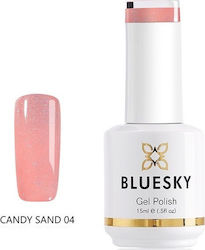Bluesky Candy Sand Хибриден Лак за Нокти 04 15м...