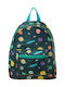 Sass & Belle Space Explorer Kinder Rucksack Rucksack Grün 28.5cmx15cmx34cmcm