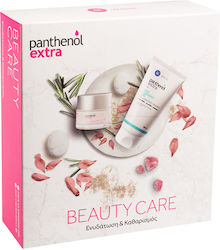 Medisei Panthenol Extra Care Комплект за грижа за кожата за Хидратация & Почистване на лицето с Почистващ продукт за лице & Крем за лице