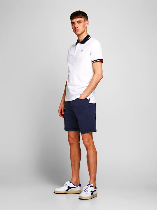 Jack & Jones Bermudă de Bărbați Chino Albastră