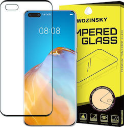 Wozinsky Wozinsky Full Face Tempered Glass Black (Huawei P40)