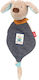 Sigikid Baby Cloth Baby Mini Blankie Dog Blue