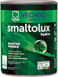 Vechro Smaltolux Master Primer Eco Οικολογικό Ακρυλικό Αστάρι Πολλαπλών Χρήσεων Λευκό Κατάλληλο για Πλαστικό - PVC / Αλουμίνιο / Ξύλο 0.75lt