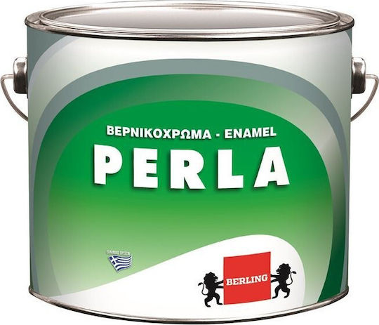 Berling Varnish Colour Anti-Corrossion Lac Perla 2.5lt White Shiny
