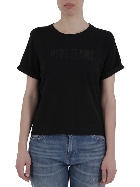 Pepe Jeans Paula Femeie Tricou Negru