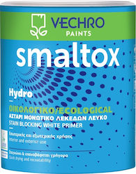 Vechro Smaltox Hydro Eco Οικολογικό Αστάρι Μονωτικό Λεκέδων Λευκό Κατάλληλο για Γυψοσανίδα / Δομικά Υλικά / Τοιχοποιία 3lt