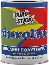 Durostick Ριπολίνη Διαλύτου Durolux 0.75lt Ανοιχτό Γκρι Γυαλιστερό Durostick Ριπολίνη Διαλύτου Durolux 0.75lt Ανοιχτό Γκρι Γυαλιστερό