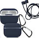 Soft Set with Keychain Blue for Apple AirPods Pro