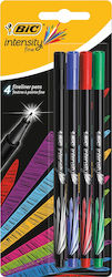 Bic Intensity Fine Zeichenmarker 0.4mm Grün 4Stück 942082