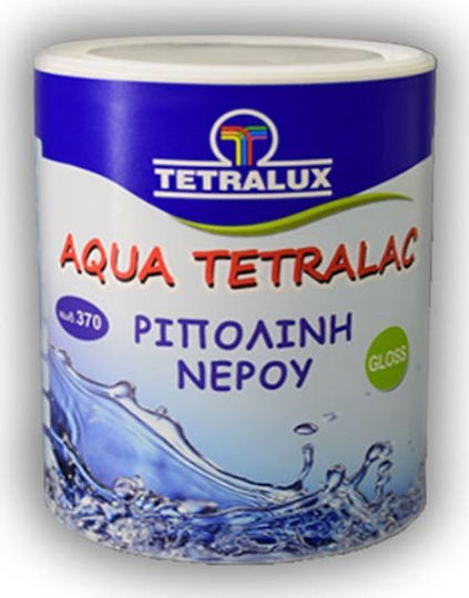 Tetralux Ριπολίνη Οικολογική Νερού Tetralac Aqua 0.375lt Λευκό Ματ
