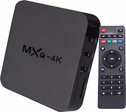 TV Box MXQ-4K 4K UHD με WiFi USB 2.0 2GB RAM και 16GB Αποθηκευτικό Χώρο με Λειτουργικό Android