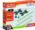 Clementoni Action & Reaction Tracks & Platforms Educational Game Engineering Science And Play for 8+ Years Old