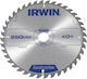 Irwin CSB Schneidscheibe Holz mit 40 Zähnen 250mm