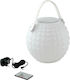 Fan Europe Geco Außenstehlampe LED Außenbereich 3W RGBW IP65 Weiß
