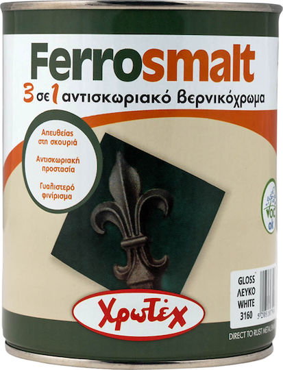 CHrotech Culoare Inhibitor de coroziune Ferrosmalt 0.75lt Alb