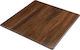 Woodwell Contract Sliq Square Table Surface made of Particleboard 70x70x1.4cm Ε107,41 1pcs