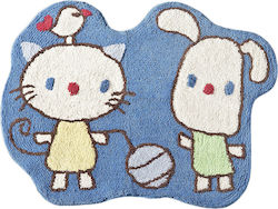 Nima Kids Cotton Rug Peekaboo Trolleto 01 50x80cm