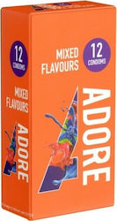 Pasante Кондоми Adore Mixed Flavours Многоароматен 12бр