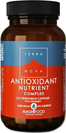 TerraNova Antioxidantien Nährstoffkomplex Besonderes Nahrungsergänzungsmittel 100 Pflanzliche Kräuterkapseln