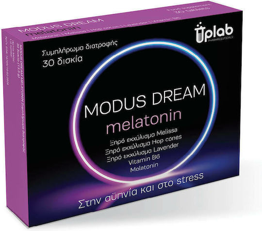 Uplab Pharmaceuticals Modus Dream 1mg Συμπλήρωμα για τον Ύπνο 30 κάψουλες