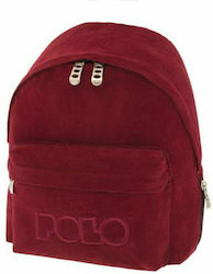 Polo Mini Velvet Geantă de Spate Burgundy 8Litri Polo Mini Velvet Geantă de Spate Burgundy 8Litri