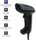 Qoltec Scanner Χειρός Ενσύρματο με Δυνατότητα Ανάγνωσης 2D και QR Barcodes
