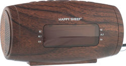 Happy Sheep CR-8868 Radio portabil Reîncărcabil cu USB Maro