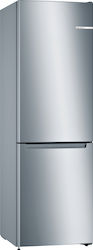 Bosch Kühlschrank mit Gefrierfach 282Es Total NoFrost Inox KGN33NLEB Bosch Kühlschrank mit Gefrierfach 282Es Total NoFrost Inox KGN33NLEB