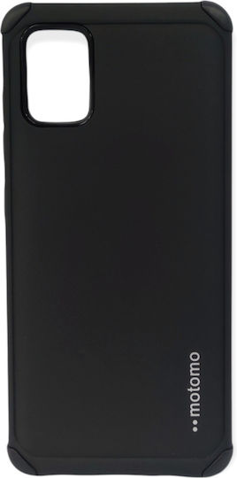 Motomo Tough Armor Back Cover Plastic Negru (Galaxy A51)