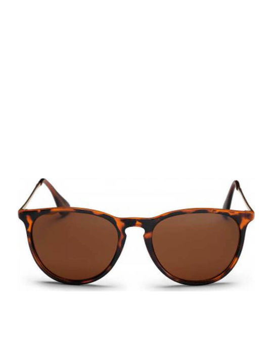 Chpo Roma Sunglasses with Brown Tartaruga Frame...