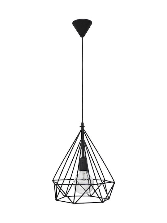 Heronia Pendant Lamp E27 Black