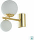 Fan Europe Hera Modern Lamp Wall with Socket G9 Gold 10x15cm