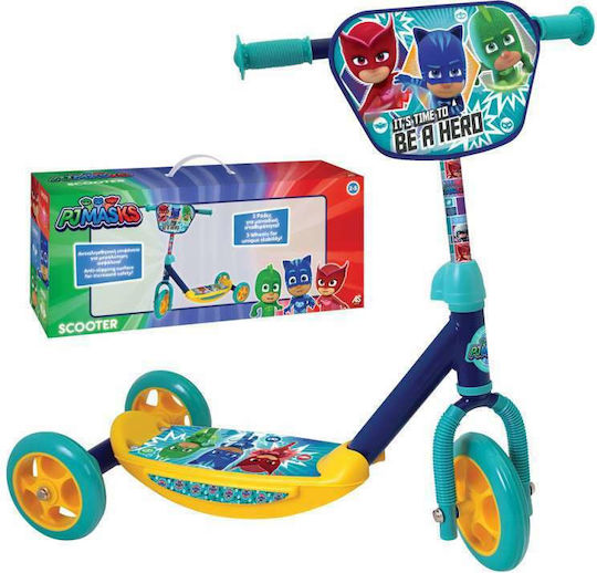 AS Kids Scooter Foldable PJ Masks 3-Wheel for 2-5 Years Turquoise