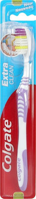 Colgate Extra Clean Manual Toothbrush Medium Purple 1pcs