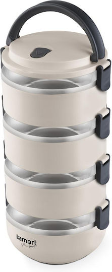 Lamart Θερμός Inox Μπεζ 2.4lt