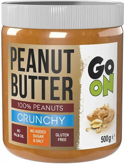 Go On Nutrition Φυστικοβούτυρο Τραγανό Crunchy 500gr