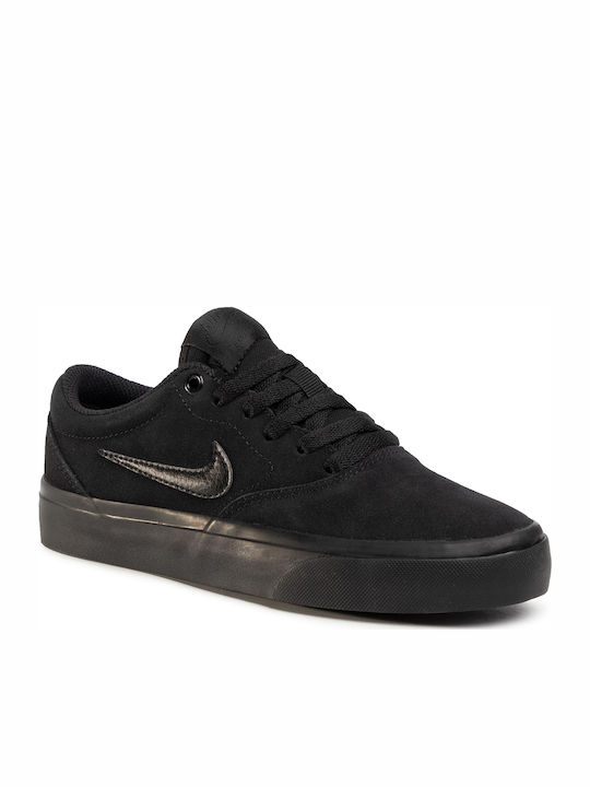Nike Παιδικά Sneakers Charge Suede Μαύρα