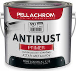 Pellachrom Antirust Amorsă anticorozivă alchidică pentru metale Gri Potrivit pentru Metal 0.75lt