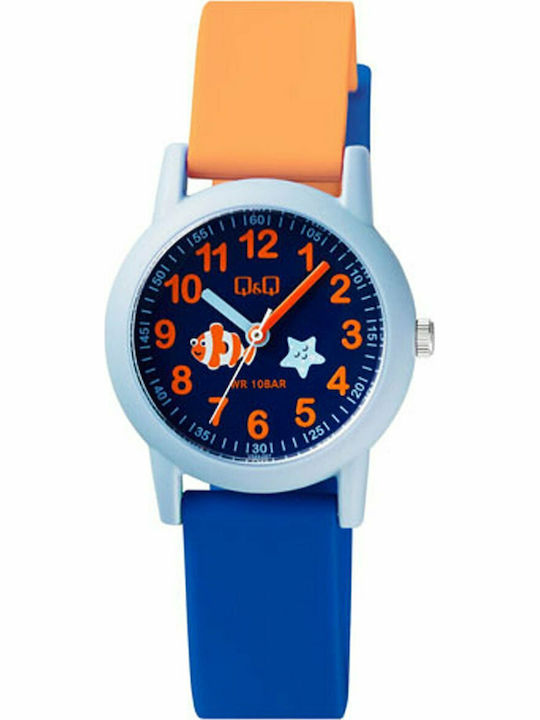 Q&Q Kids Analog Watch with Rubber/Plastic Strap...
