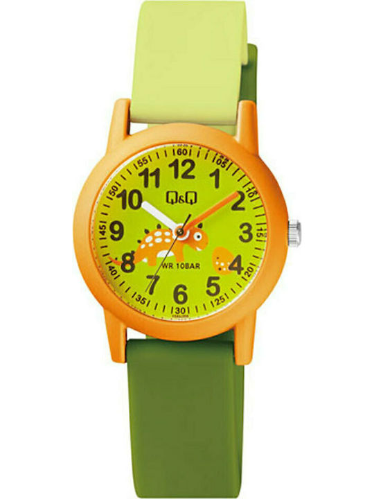 Q&Q Kids Analog Watch with Rubber/Plastic Strap...